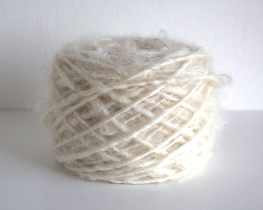 Ovillo de Lana Blanco, 100gr