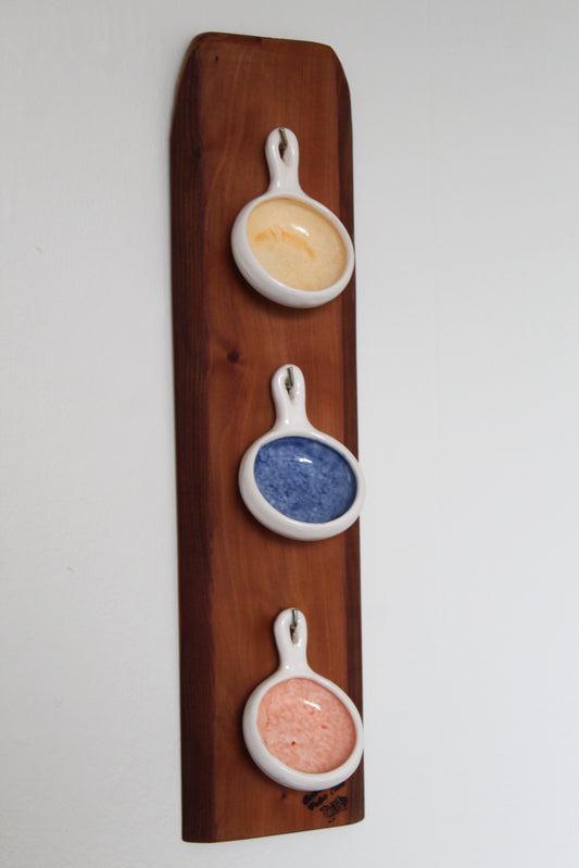 Set de 3 pocillos pequeños, Cerámica Artesanal