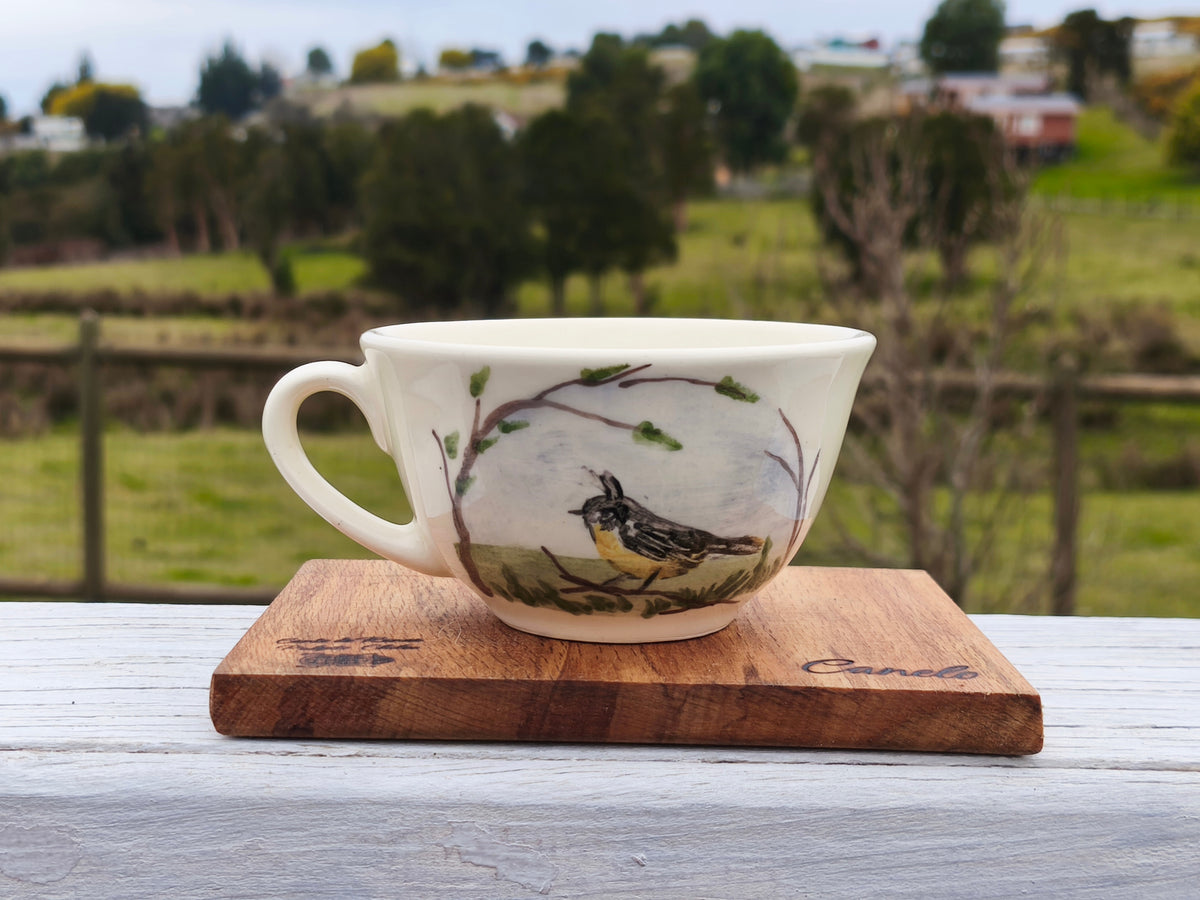 Taza Grande de Cerámica, Canto de Rana