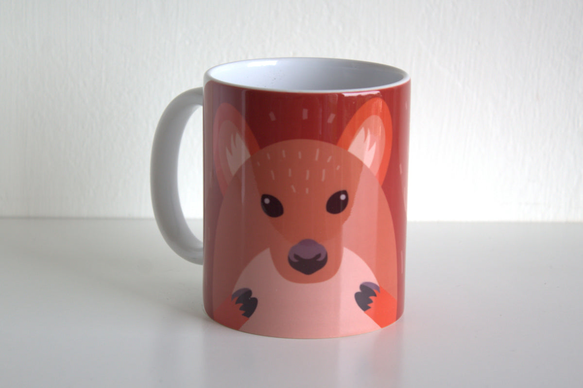 Taza Fauna Nativa de Chiloé, Cerámica 325 ml